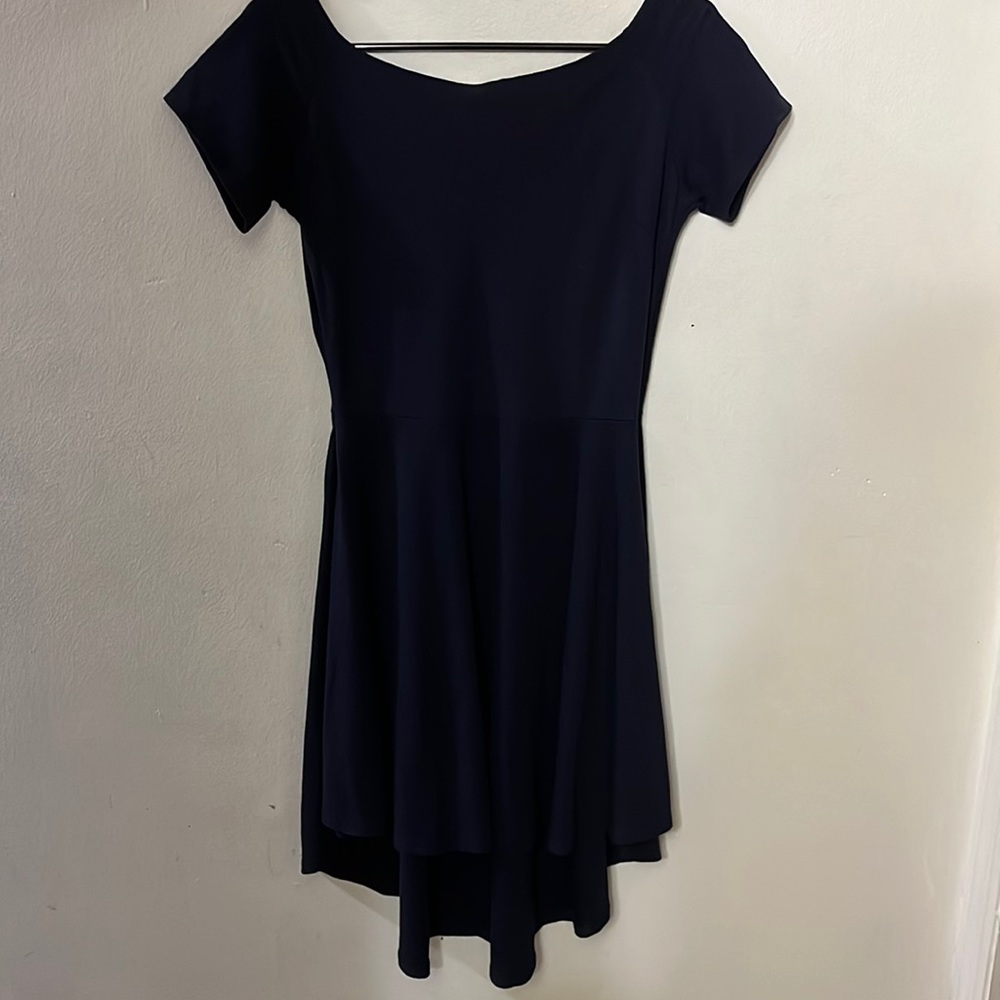 Navy blue formal dress